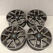 Load image into Gallery viewer, 4x Alufelge 18 Zoll 8.5" 5x112 36ET Glanz Grau 8747286 BMW 3 G20 4 G26 Rim Wheel FEL8464745698gd