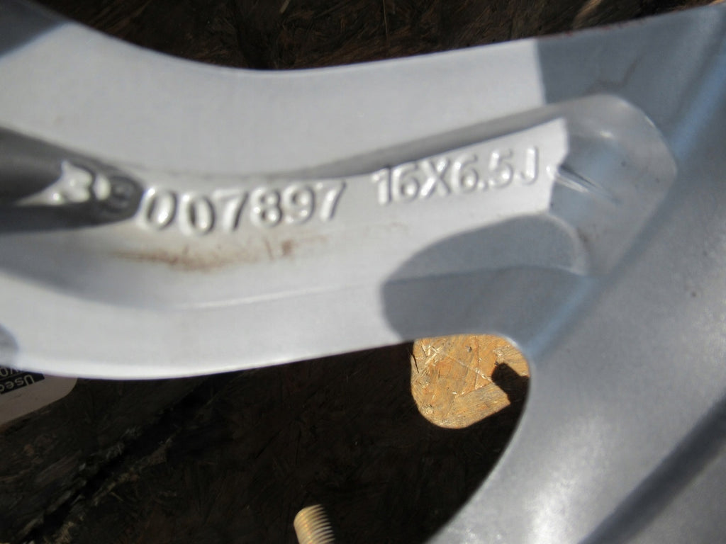 1x Alufelge 16 Zoll 6.5" 4x108 20ET Opel Crossland Rim Wheel