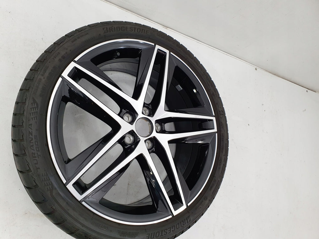 1x Alufelge 18 Zoll 7.0" 5x100 51ET Glanz Schwarz 6F0601025E Seat Ibiza I FEL7725598613ez