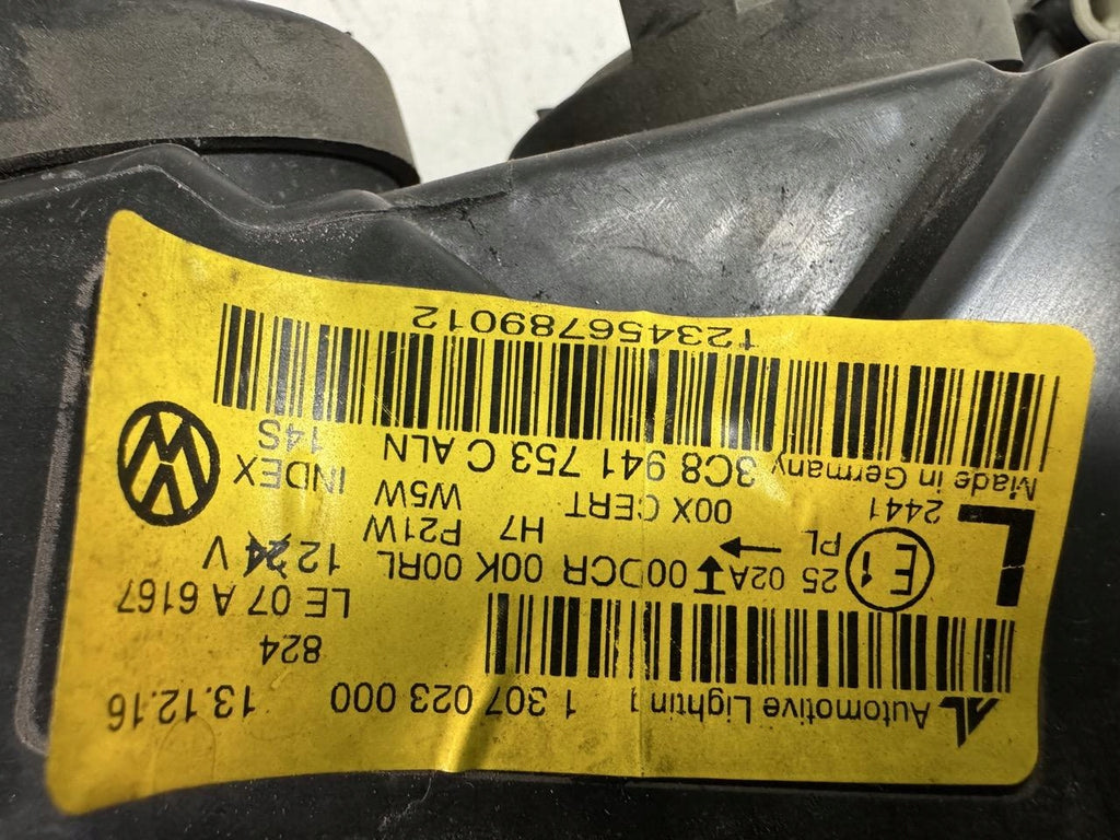 Frontscheinwerfer VW Passat Cc 3C8941753C Xenon Links Scheinwerfer Headlight SCH4039122435bz