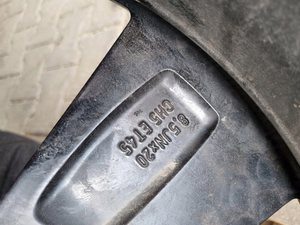 1x Alufelge 20 Zoll 8.5" 5x108 45ET Glanz Schwarz 9837449277 Peugeot 508