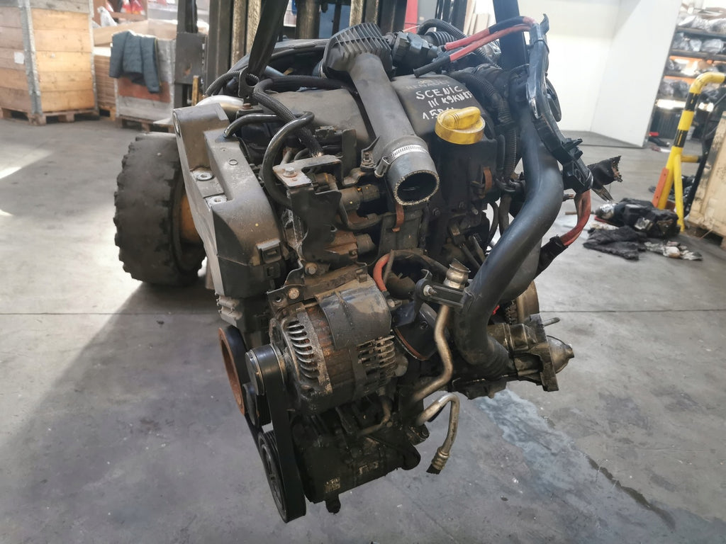 Motor Renault Scenic K9K837 1.5 DCI 110PS 81kW Diesel Engine Komplett