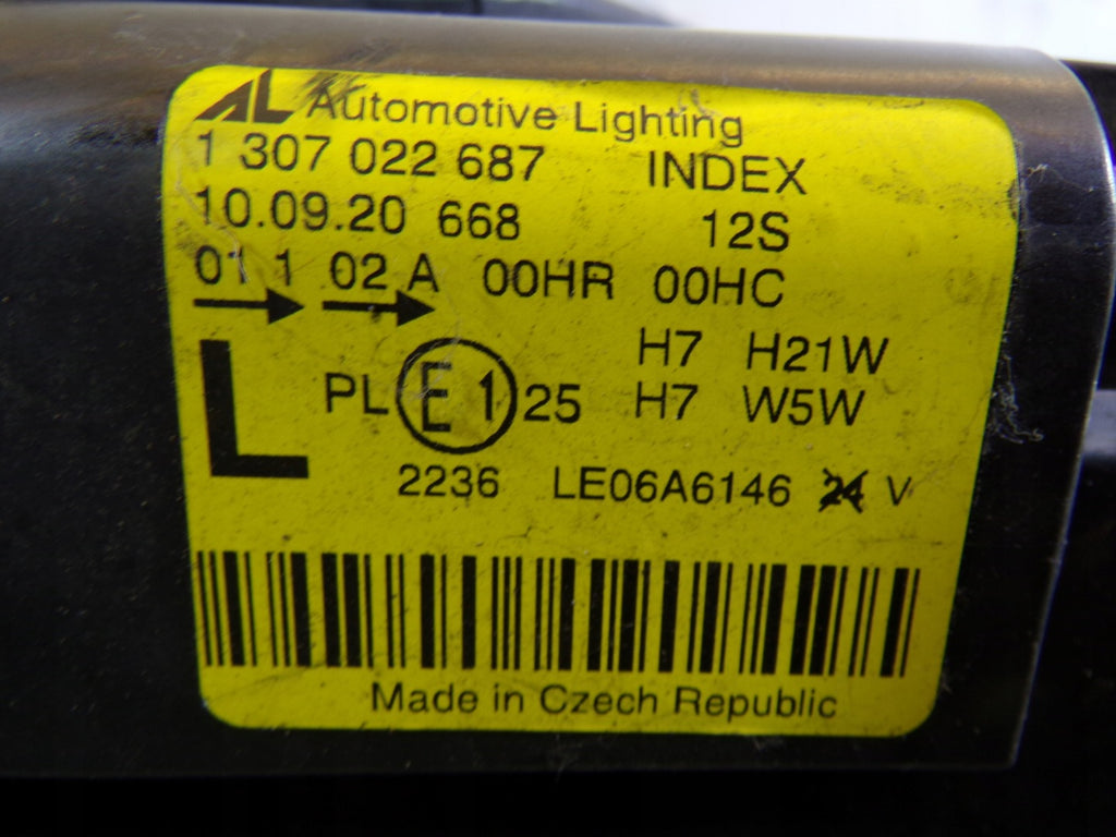 Frontscheinwerfer VW Touran 1307022687 Links Scheinwerfer Headlight SCH1725289205ad
