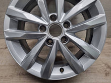 Load image into Gallery viewer, 1x Alufelge 16 Zoll 6.5" 5x112 48ET Glanz Silber 5TA601025 VW Touran Rim Wheel FEL8905228640ht