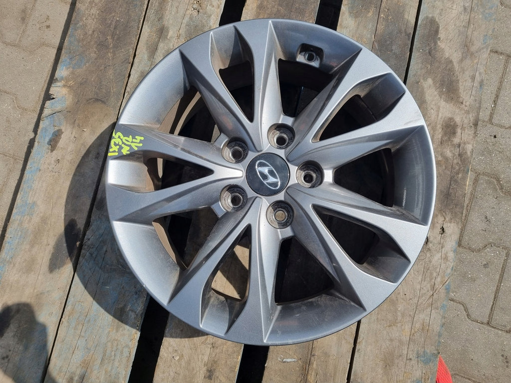 1x Alufelge 16 Zoll 6.5" 5x114.3 48ET 52910-2Y510 Hyundai Tucson Rim Wheel