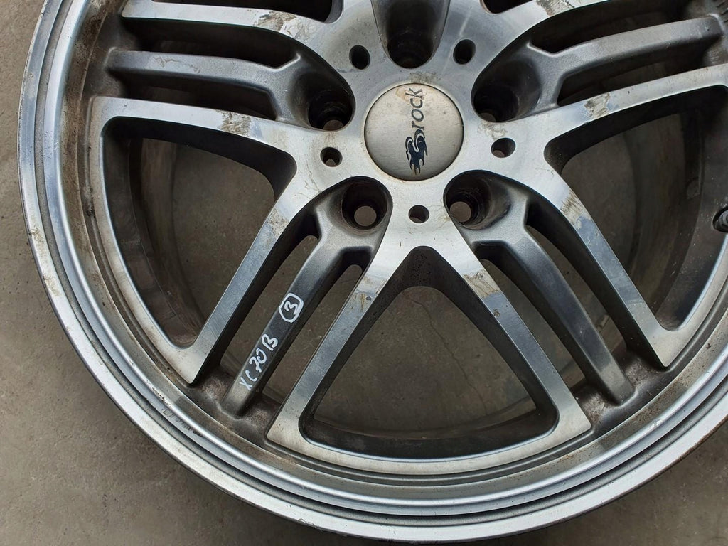 1x Alufelge 17 Zoll 7.5" 5x108 35ET Glanz Schwarz Rim Wheel FEL8393271202lx
