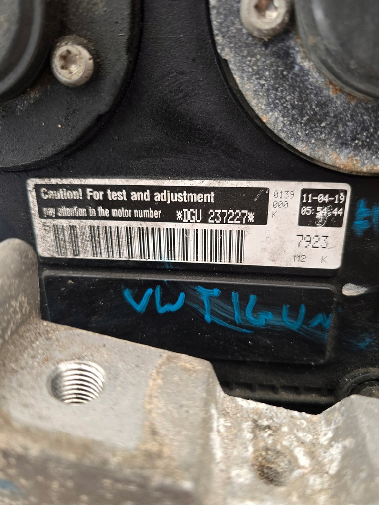 Motor VW Tiguan DGU 2.0 TSI 186PS 137kW 182TKm Benzin Engine Unkomplett