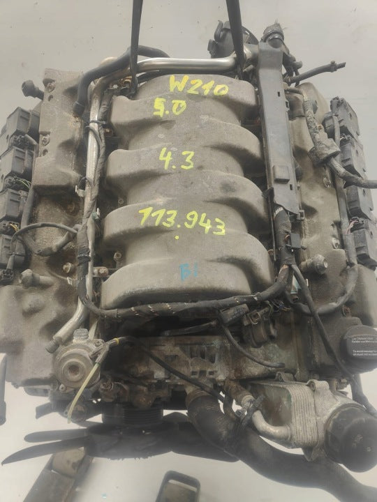 Motor Mercedes-Benz W210 113943 4.3 Benzin Engine Komplett MOT7091336437qs