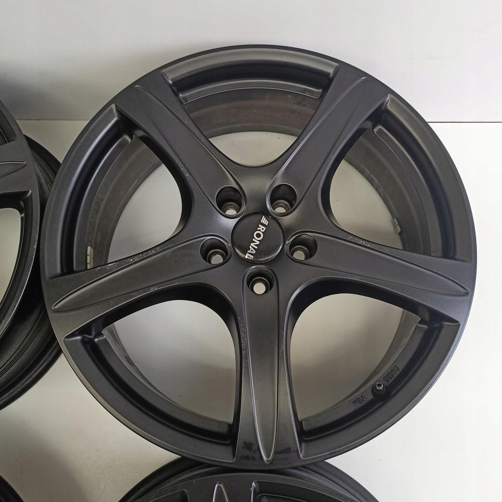 4x Alufelge 19 Zoll 7.5" 5x112 51ET Glanz Schwarz 56R9755 Audi I Rim Wheel FEL8382507997bg