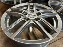 Laden Sie das Bild in den Galerie-Viewer, 4x Alufelge 16 Zoll 7.0" 5x112 52ET Glanz Silber Audi I Rim Wheel FEL3845203919na