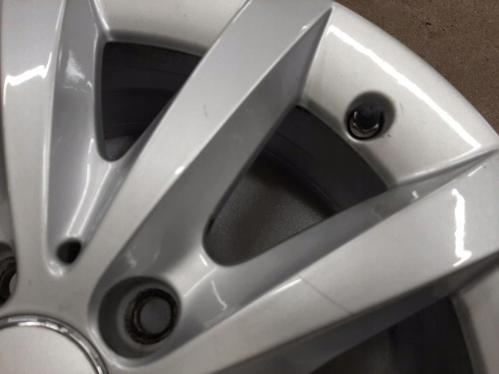 4x Alufelge 16 Zoll 6.5" 5x112 49ET Glanz Silber A2464010500 Mercedes-Benz FEL6574275445yh