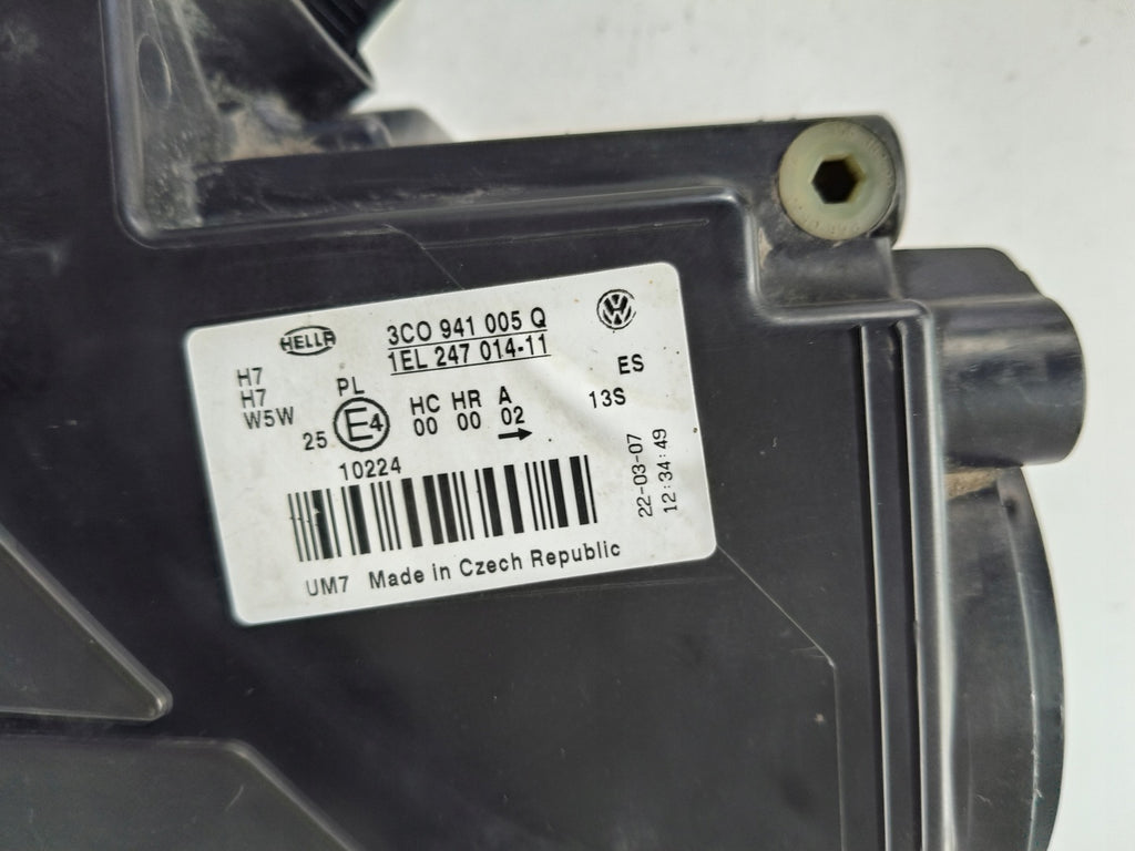 Frontscheinwerfer VW Passat 3C0941005Q Links Scheinwerfer Headlight SCH5795416991ju