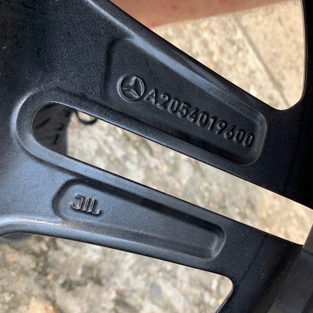 1x Alufelge 18 Zoll 8.5" 5x112 5L2-XL-9N8K Mercedes-Benz W205 Rim Wheel