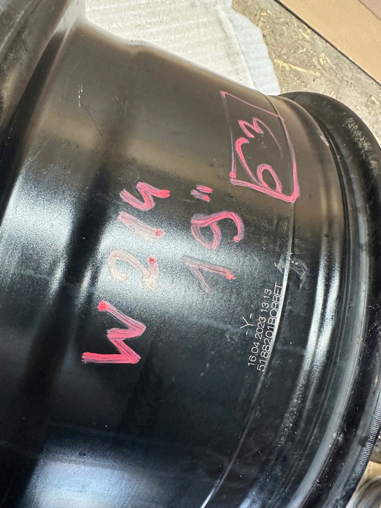 1x Alufelge 19 Zoll 9.5" 5x112 51ET Glanz A2144012400 Mercedes-Benz Rim Wheel FEL7366717550qi