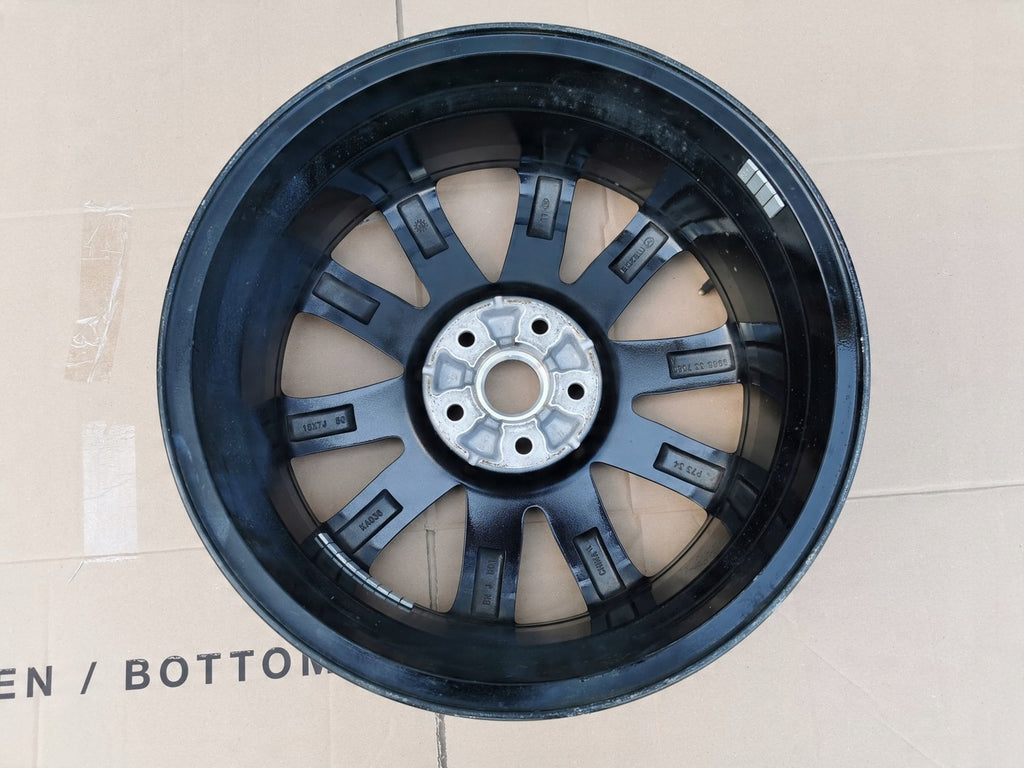 1x Alufelge 18 Zoll 7.0" 5x114.3 50ET Matt Silber 9965337080 Mazda Cx-3