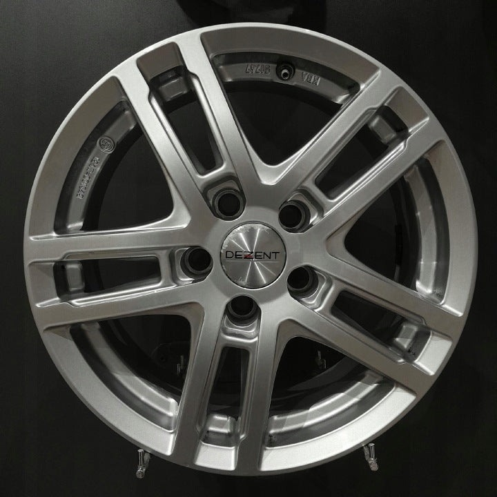 4x Alufelge 15 Zoll 6.0" 5x105 37ET Glanz Silber Chevrolet Cruze Astra Rim Wheel FEL2008775073sl