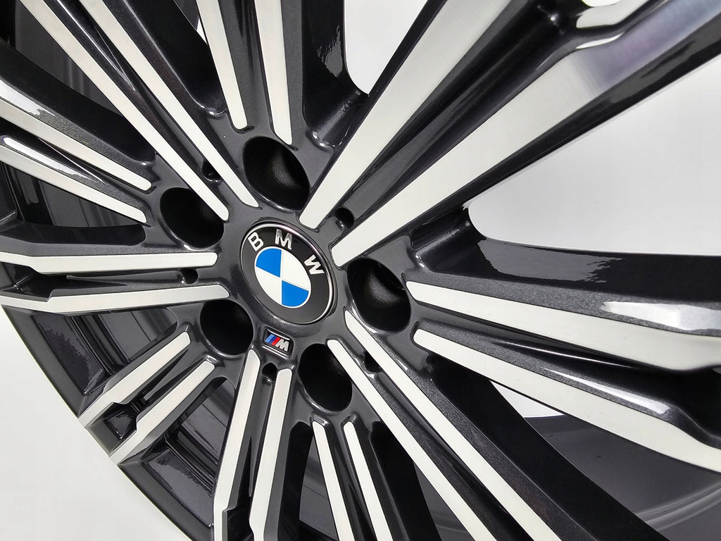 4x Alufelge 18 Zoll 8.5" 5x112 40ET 8089891 BMW G31 G21 G30 G11 G12 Rim Wheel FEL3240002168nb