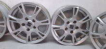 Laden Sie das Bild in den Galerie-Viewer, 4x Alufelge 15 Zoll 6.0" 5x112 SE016015 Seat Ibiza IV I Rim Wheel FEL3345837242qb