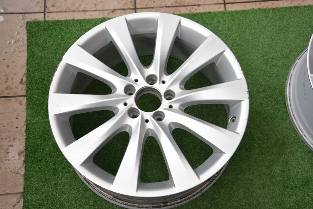 1x Alufelge 19 Zoll 7.5" 5x112 44ET Glanz Silber A2054016900 Mercedes-Benz A205