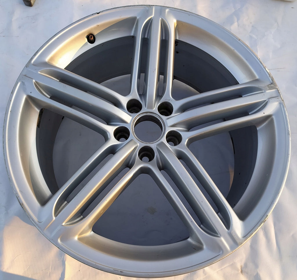 1x Alufelge 20 Zoll 9.0" 5x112 37ET Glanz Silber 4H0601025T Audi A8 Rim Wheel