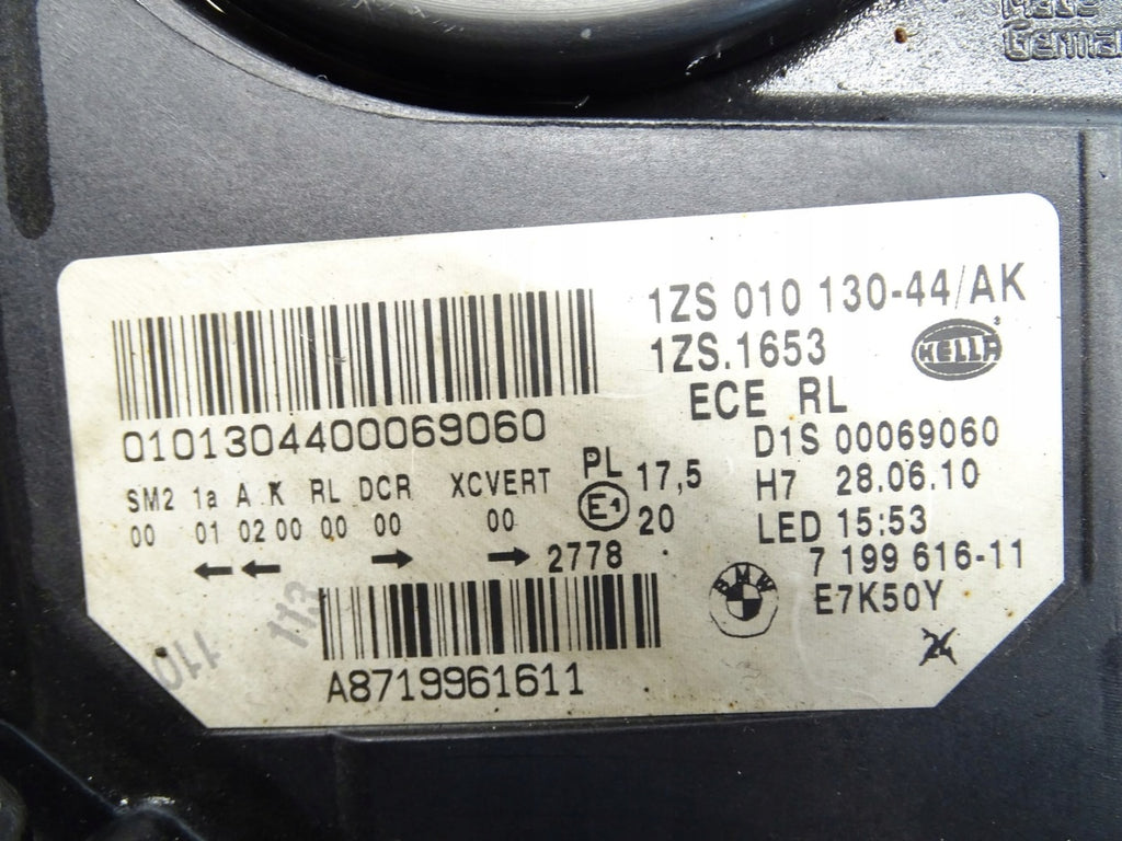 Frontscheinwerfer BMW F07 7199616 Rechts Scheinwerfer Headlight SCH6397710757aj