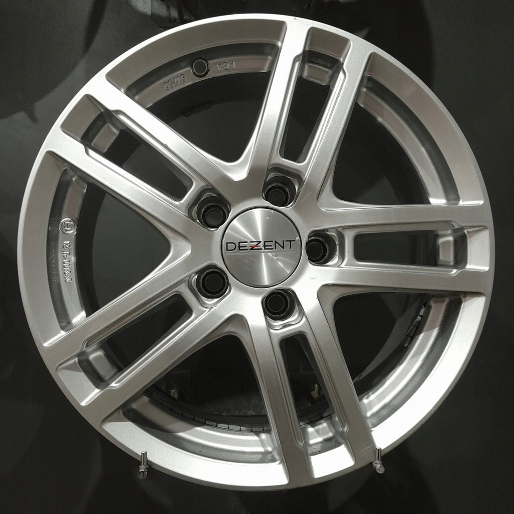 4x Alufelge 16 Zoll 6.5" 5x112 44ET Silber Seat Leon Golf VII Ii Rim Wheel FEL2680749888sy