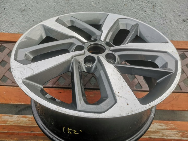 1x Alufelge 18 Zoll 7.5" 5x114.3 52ET 52910J9300 Hyundai Tucson Rim Wheel FEL9081192111kr