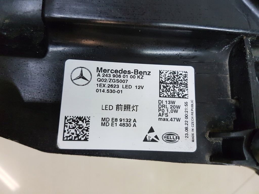 Frontscheinwerfer Mercedes-Benz Eqa Eqb A2439060100 LED Links Headlight SCH4355937091sq