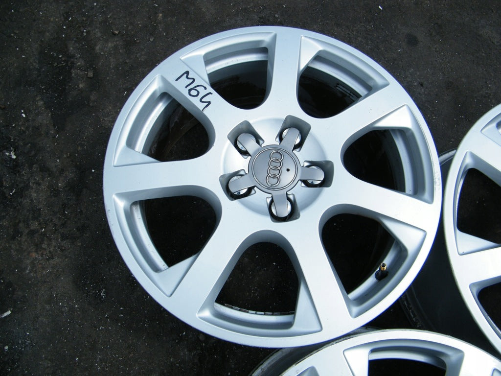 1x Alufelge 17 Zoll 8.0" 5x112 39ET Glanz Silber 8T0601025B Audi A5 A4 Rim Wheel FEL9290462378pj