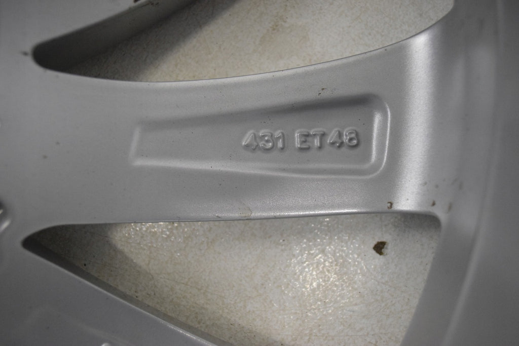 1x Alufelge 18 Zoll 7.5" 5x112 48ET Glanz Silber 5E3601025 Skoda Octavia 5e3 Iv