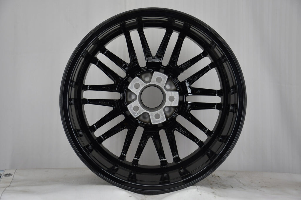 1x Alufelge 17 Zoll 7.5" 5x108 47ET Glanz Schwarz Rim Wheel FEL4952927818oi
