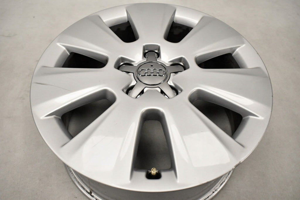 4x Alufelge 17 Zoll 7.5" 5x112 45ET Glanz Silber 8K0601025 Audi A4 B8 Rim Wheel FEL4400526615km