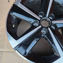 Load image into Gallery viewer, 1x Alufelge 17 Zoll 7.0" 5x108 44ET Glanz Schwarz 9843281480 Opel Astra L FEL4191140391qx