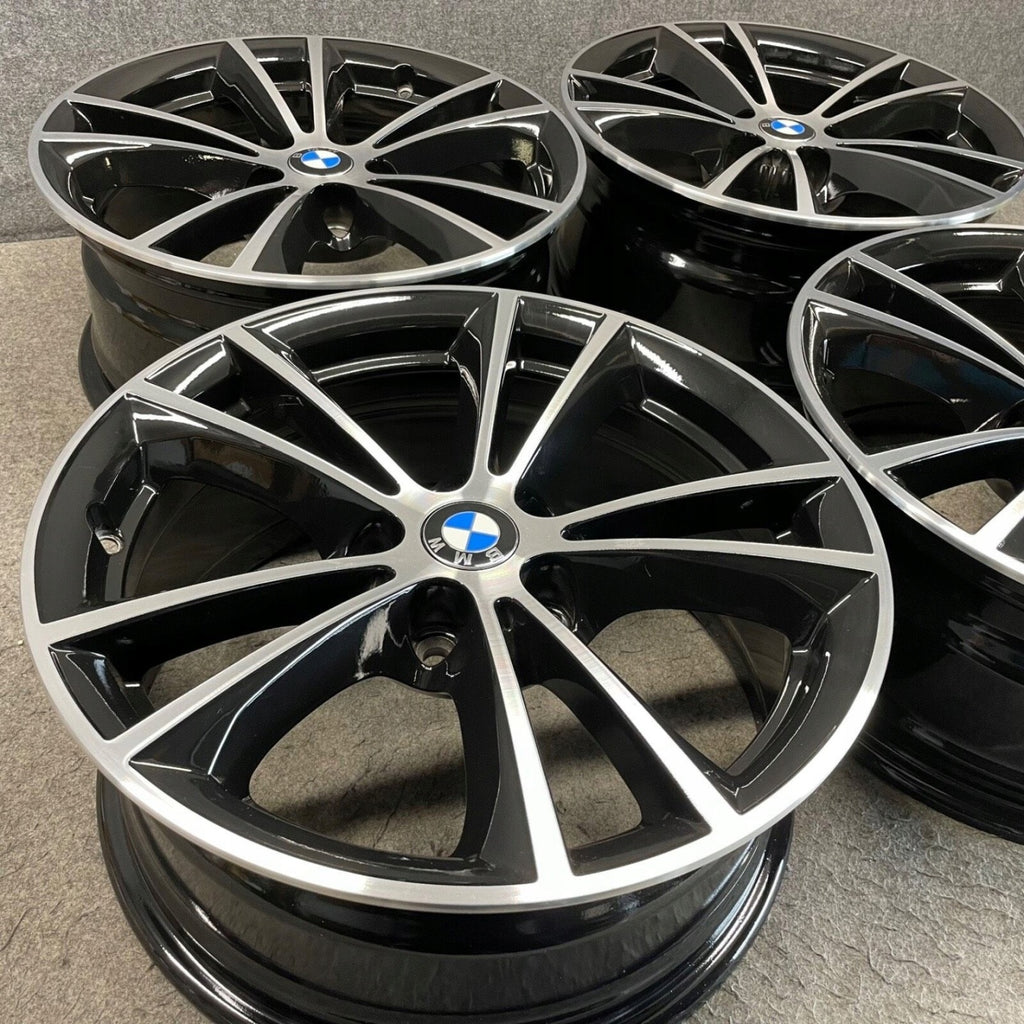4x Alufelge 17 Zoll 7.5" 5x112 27ET Glanz Schwarz 6863417 BMW G31 G30 Rim Wheel FEL1708044388jo