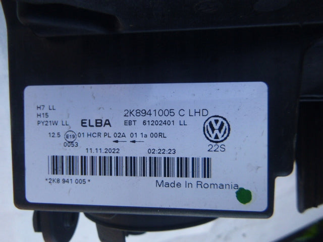 Frontscheinwerfer VW Caddy V 2K8941005C Links Scheinwerfer Headlight