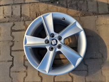 Load image into Gallery viewer, 1x Alufelge 16 Zoll 7.0&quot; 5x100 43ET Glanz Silber 6J0601025 Seat Ibiza Rim Wheel