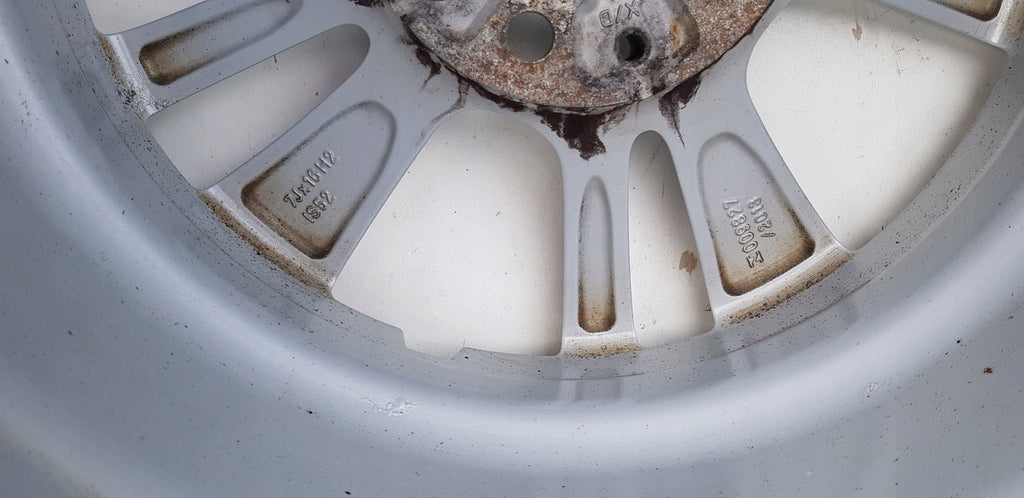 1x Alufelge 16 Zoll 7.0" 5x112 52ET Glanz Schwarz 6855085 BMW F45 F46 Rim Wheel