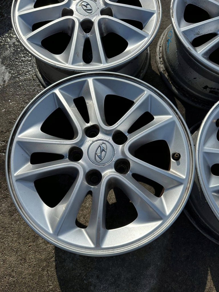 4x Alufelge 15 Zoll 52910-A6120 Hyundai I30 Rim Wheel FEL8010204325lj
