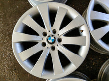 Load image into Gallery viewer, 4x Alufelge 18 Zoll 8.0" 5x120 30ET Glanz Silber BMW F01 F07 Rim Wheel FEL3161123350pk