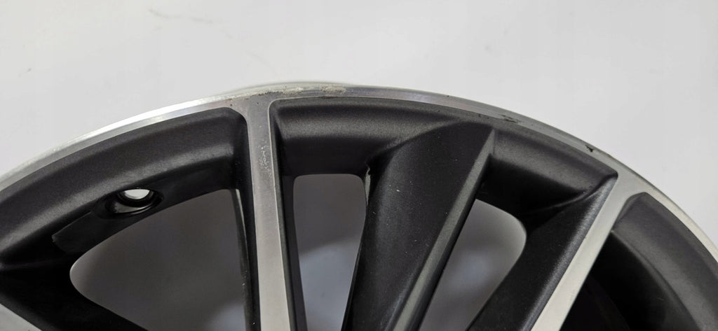 1x Alufelge 18 Zoll 7.0" 5x114.3 50ET Glanz Schwarz 7978419 Toyota C-Hr FEL2395667244aj