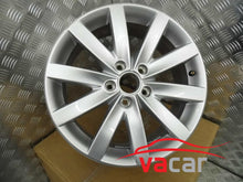 Load image into Gallery viewer, 1x Alufelge 17 Zoll 7.0&quot; 5x112 45ET Glanz Silber 5K0601025 VW Passat B7 Golf Vii