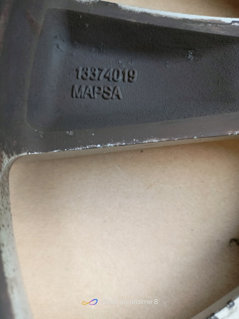 1x Alufelge 16 Zoll 6.0" 4x100 40ET Glanz Silber 13374019 Opel Corsa Rim Wheel FEL4150388639zq