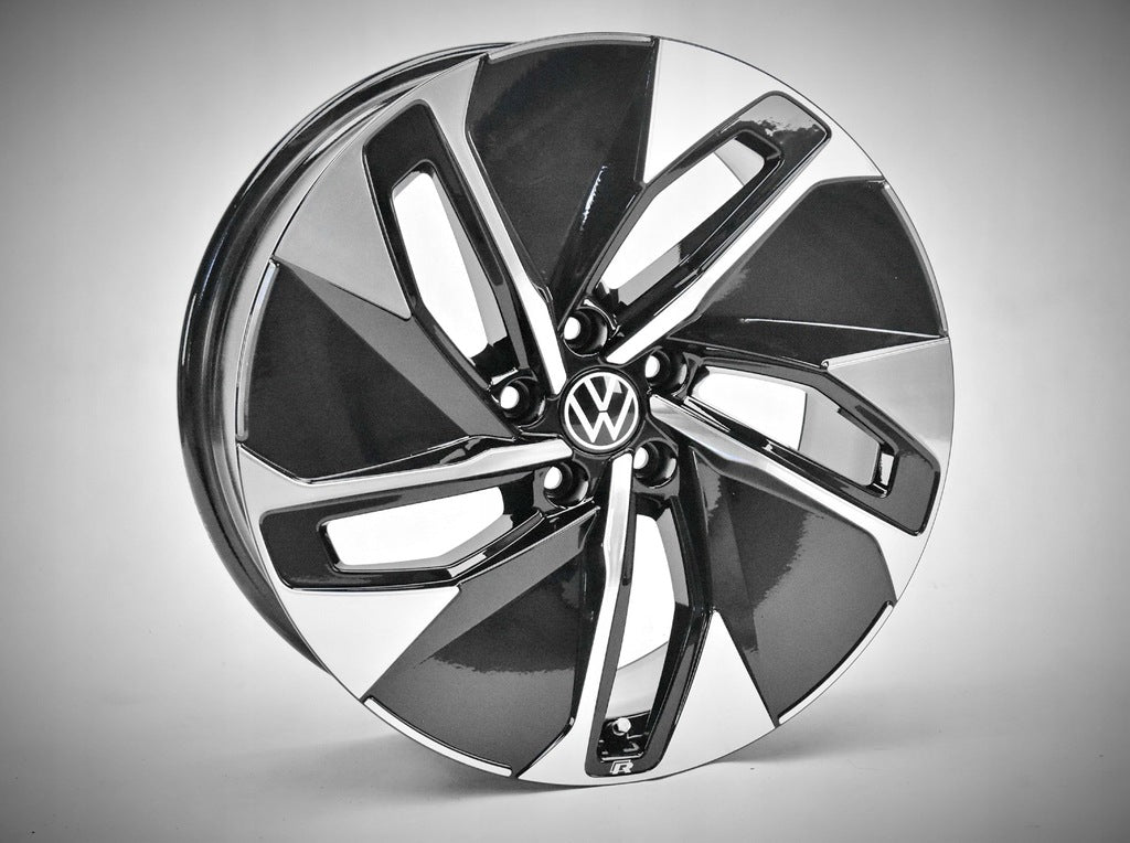 4x Alufelge 19 Zoll 8.0" 5x112 45ET Glanz Schwarz 11A601025 VW Id.4 Rim Wheel FEL1607170973xk