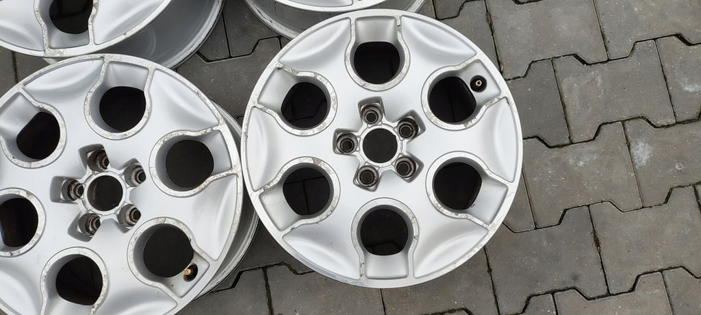 4x Alufelge 15 Zoll 6.5" 5x100 34ET Glanz Silber 8X0601025H Audi A1 Rim Wheel