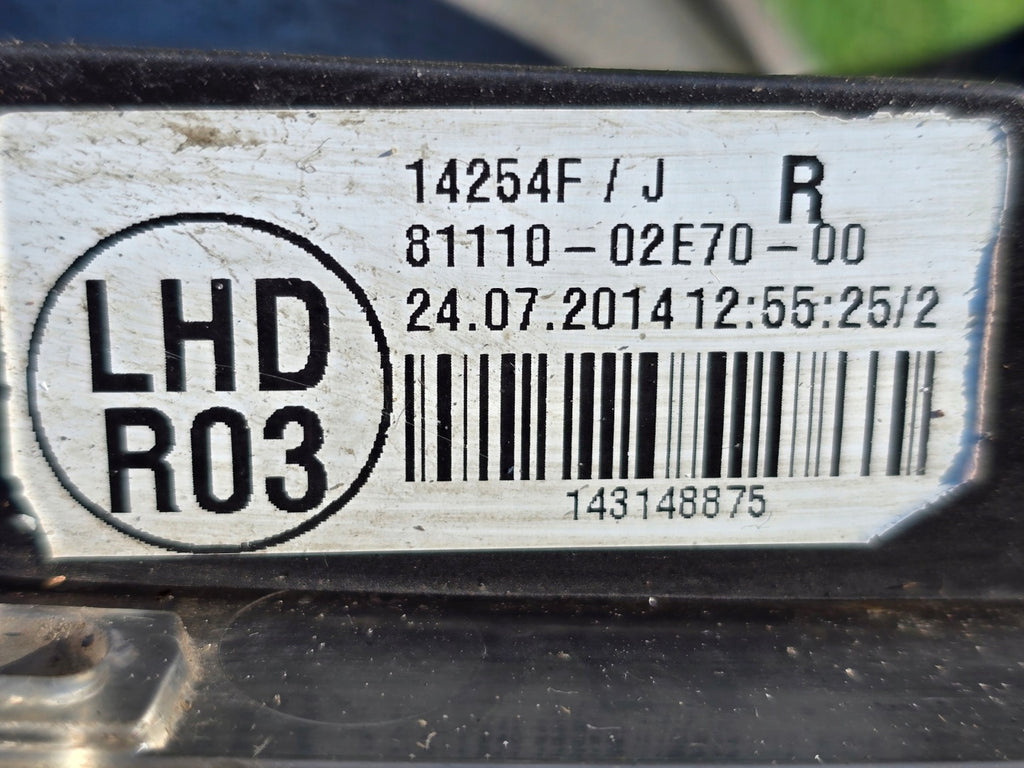 Frontscheinwerfer Toyota Corolla 81110-02E70-00 Rechts Scheinwerfer Headlight SCH2989308573me