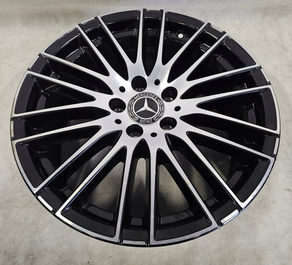1x Alufelge 18 Zoll 7.5" 5x112 40ET Glanz Schwarz A2064014900 Mercedes-Benz W206 FEL4476328647ys