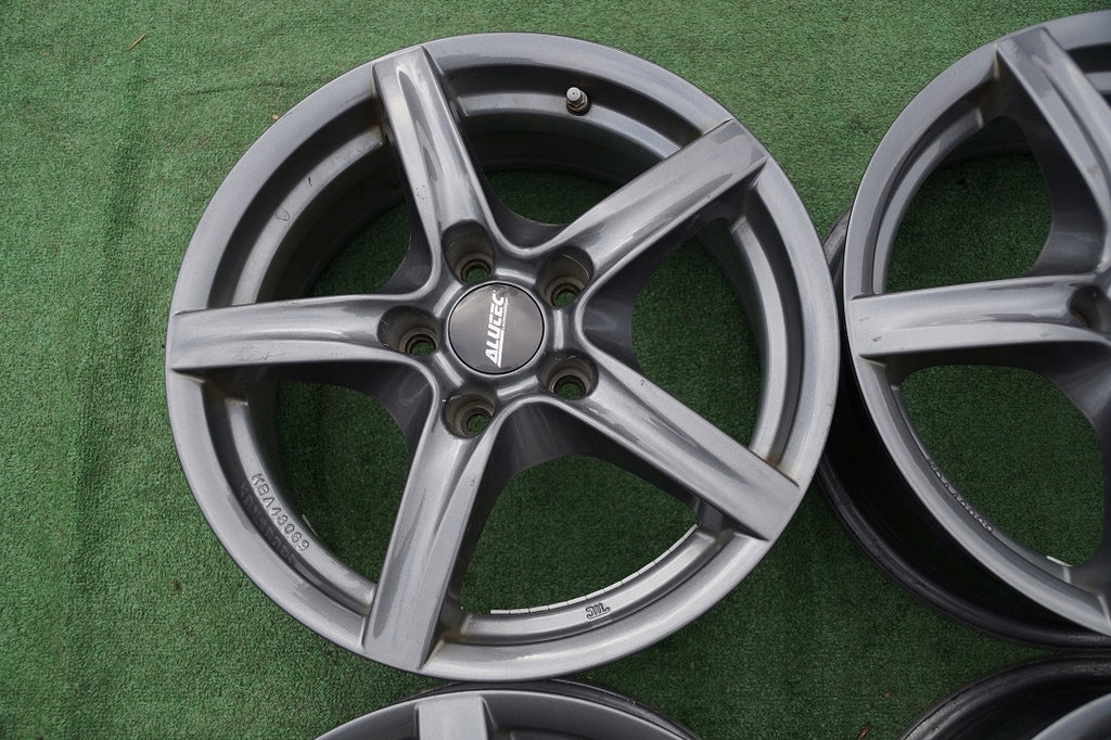 4x Alufelge 16 Zoll 6.5" 5x112 42ET Graphit VW Passat Cc B7 Sharan Golf I FEL8849813556al