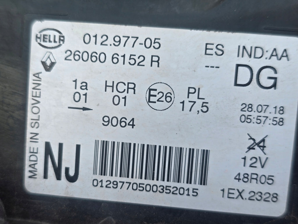 Frontscheinwerfer Renault Captur 260606152R LED Links Scheinwerfer Headlight SCH9193335878oy