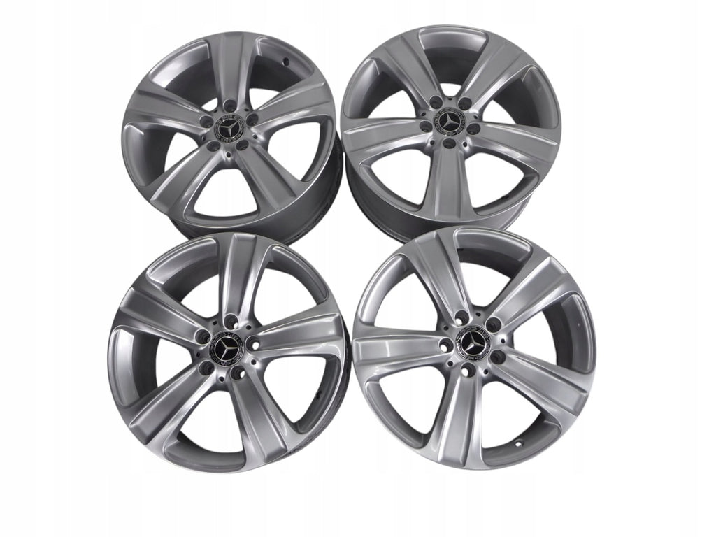 4x Alufelge 18 Zoll 8.0" 5x112 38ET Glanz Silber A2534012100 Mercedes-Benz Glc FEL1294471054ms