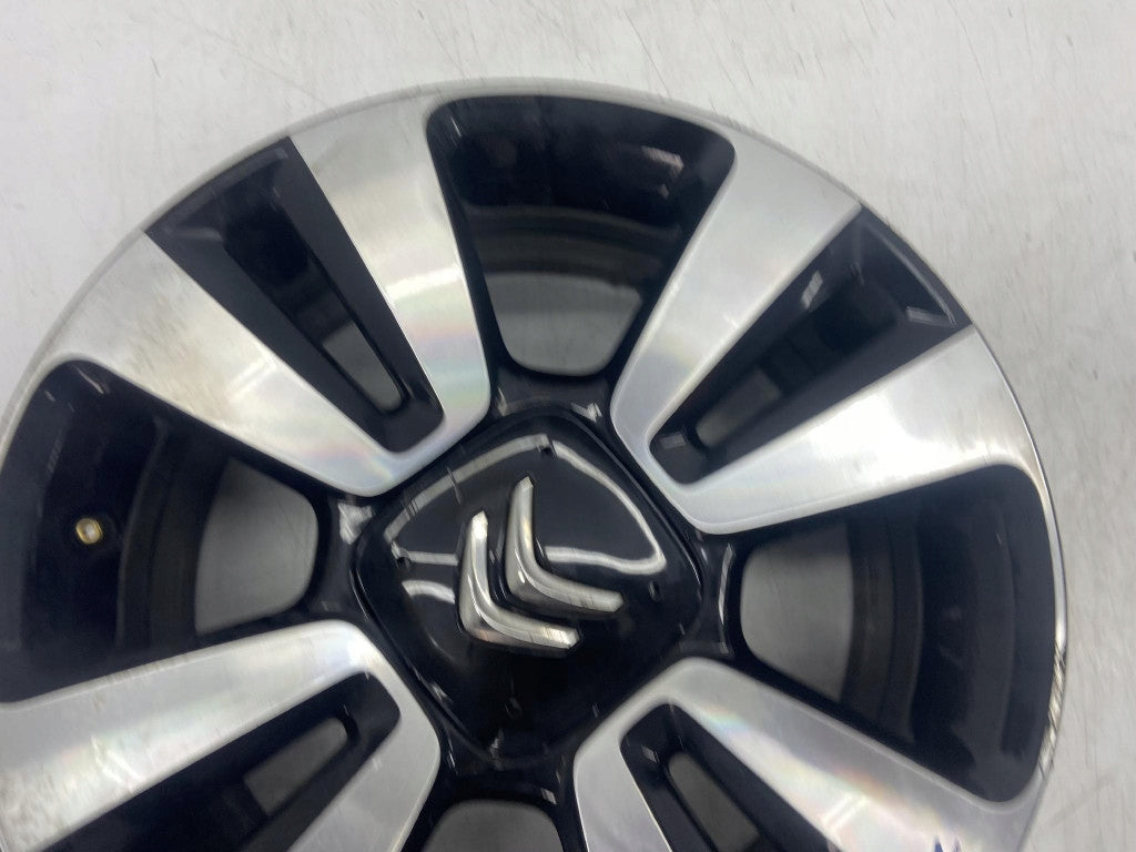 1x Alufelge 16 Zoll 6.5" 4x108 20ET Glanz Schwarz 9813075077 Citroën C3 Iii FEL9353192669bt